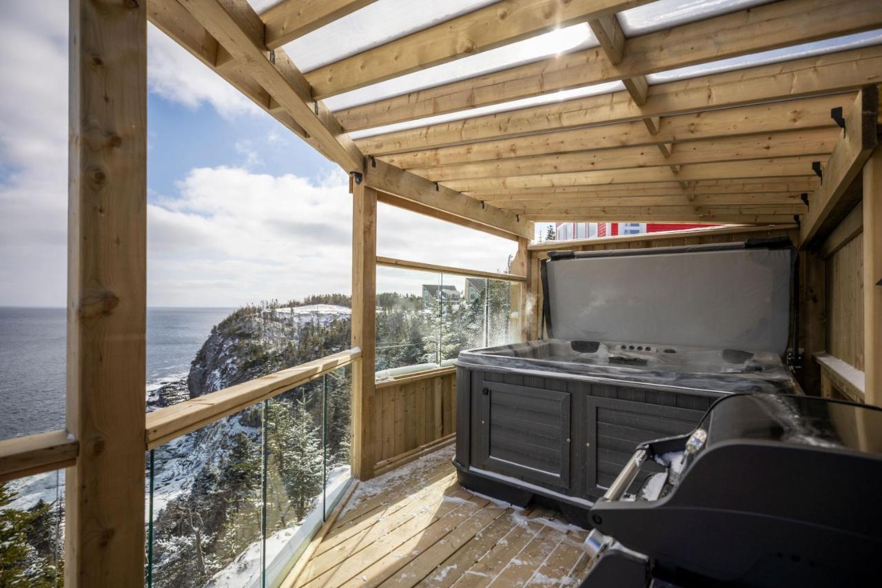 The Cliff Hanger With Hot Tub & Ocean View Bauline East Εξωτερικό φωτογραφία