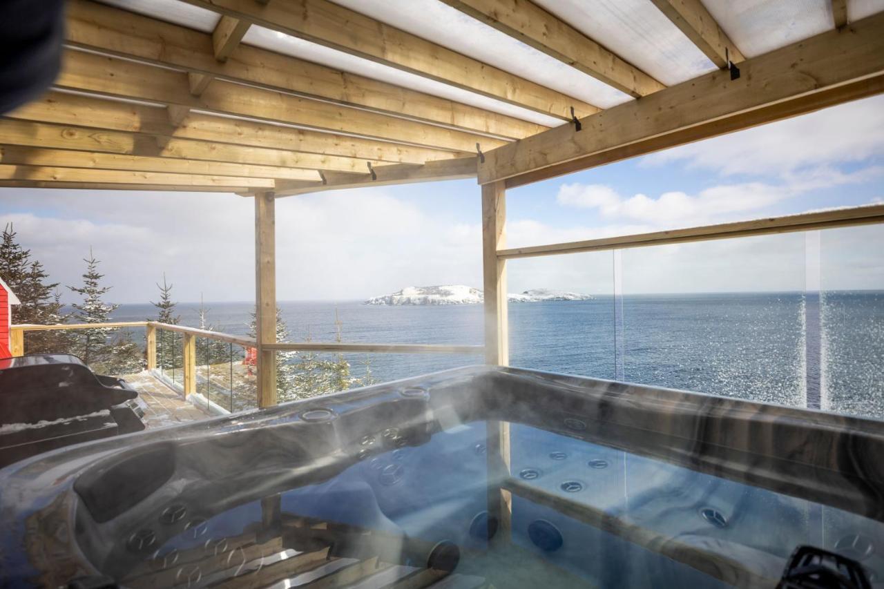 The Cliff Hanger With Hot Tub & Ocean View Bauline East Εξωτερικό φωτογραφία